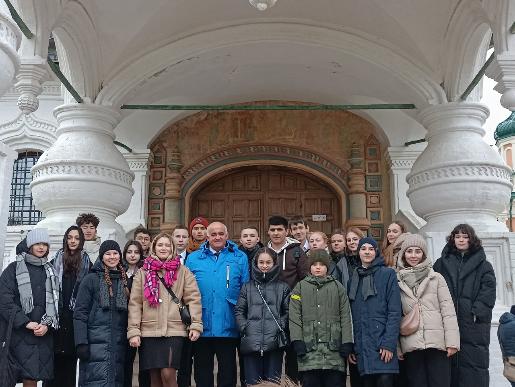 Встреча учеников школы  с губернатором Костромской области Ситниковым С.К.